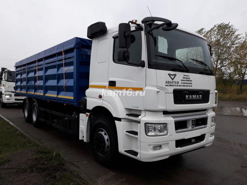 КамАЗ 65207 ЕВРО 5 зерновоз бортовой