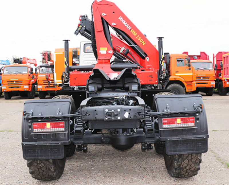 6591-3356A-48 Краны-манипуляторы (КМУ) на базе КАМАЗ